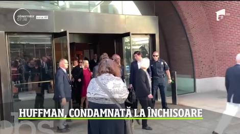 Actriţa Felicity Huffman, condamnată la 14 zile de închisoare