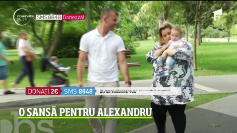 Vreau să ajut! Alexandru s-a născut cu o malformație genitală şi riscă un blocaj renal