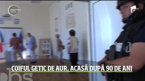Coiful Getic de Aur s-a întors acasă după nouă decenii