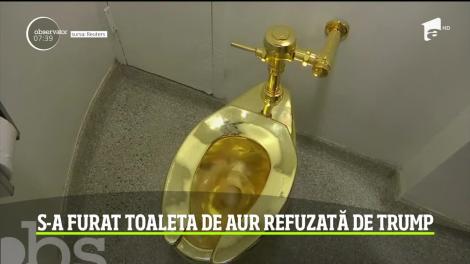 Toaleta de aur în valoare de un milion de lire sterline a fost furată