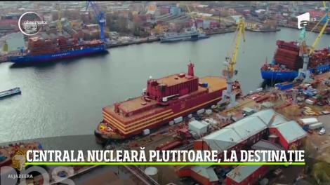 Prima centrală nucleară plutitoare a Rusiei a ajuns la destinaţie
