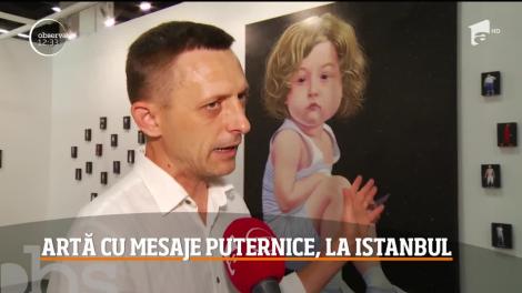 Artişti de peste tot din lume s-au reunit la Istanbul ca să tragă un semnal de alarmă, prin lucrări de artă