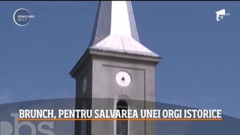 Brunch în Tg. Mureș, pentru salvarea unei orgi istorice