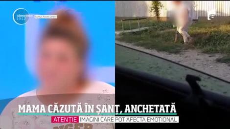 Imaginile cu mama din Călăraşi, care cade în şanţ în timp ce băiatul ei îi ţine sticla de băutură, nu-l revoltă pe tatăl copilului. Bărbatul are o reacţie stupefiantă