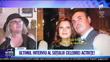 Acces Direct. Nataşa Raab, sfâșiată de durere. Actrița și-a înmormântat sufletul pereche