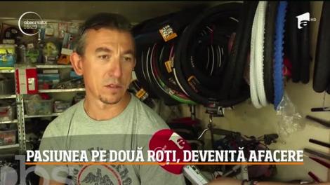De la o pasiune, la o afacere. Un gălăţean îndrăgostit de ciclism are acum propriul service
