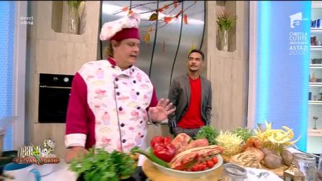 Rețeta Zilei la Neatza cu Răzvan şi Dani: Ciorbă din trei tipuri de păstăi de fasole cu afumătură