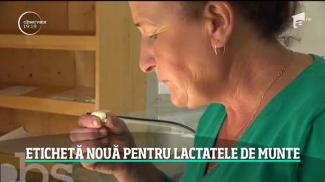 Caşcavalul, telemeaua, smântâna sau urda produse într-o localitate de munte vor avea o etichetă specială