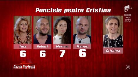 Jurizarea lui Cristina Mateescu, Gazdă Perfectă, de către invitați! Ce punctaj va obține?