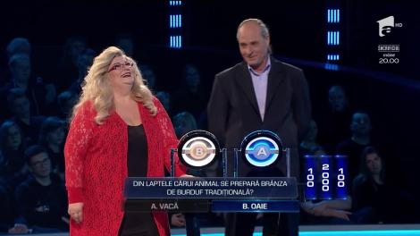 Cecilia şi Nelu Maican au început în forţă la prima probă - "Cădere liberă". Au avut un câştig de 18.312 RON