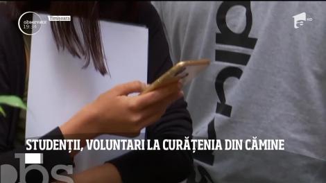 Viața la cămin: televizor adus de acasă, vopsea şi trafalet. Ce au ajuns să facă studenții, pentru două luni de cazare gratuită