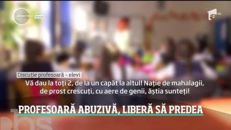 Elevii a două şcoli din Bucureşti nu vor să intre la cursurile unei profesoare cu o reputaţie teribilă