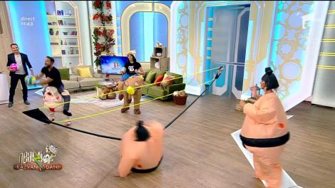 Așa ceva n-ai mai văzut! Cel mai tare meci de volei, la Neatza cu Răzvan și Dani!