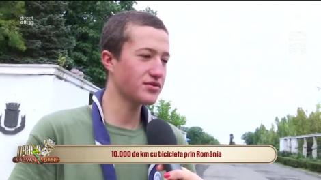 Un tânăr de 17 ani a parcurs 10.000 km cu bicicletă în patru luni: M-am întâlnit cu ursul pe drum