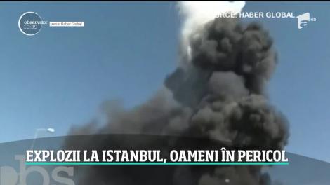 Explozii la Istanbul, oameni în pericol