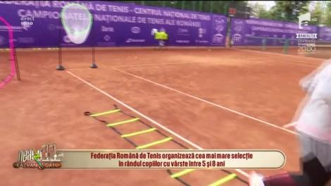Copilul tău e pasionat de tenis? Hai cu el la selecția Federației Române de Tenis!
