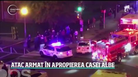 Atac armat în apropiere de Casa Albă! Făptașii sunt liberi și ar putea ataca din nou