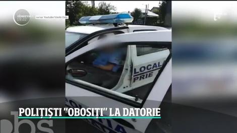 Poliția în acțiune: unul doarme, altul abia se ține pe picioare, amețit de băutură, dar nu asta îi îngrijorează pe „șefi”!