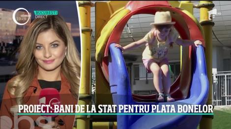 Părinţii ar putea primi bani de la stat pentru plata bonelor sau a creşelor