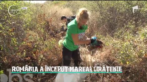 România a început marea curăţenie, odată cu peste 100 de ţări care şi-au propus să ecologizeze planeta