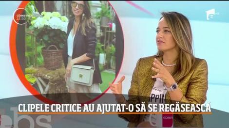 Andreea Raicu, în echilibru cu propria persoană. Clipele critice au ajutat-o să se regăsească