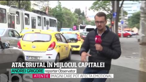 Atac brutal în mijlocul Capitalei. Doi tineri au fost bătuţi crunt, în trafic
