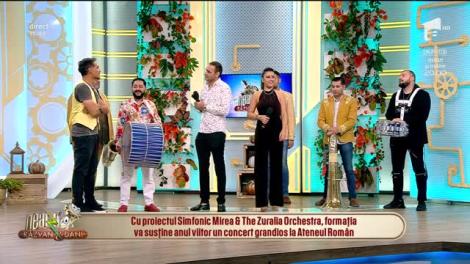 Neatza cu Răzvan și Dani. Relu și The Zuralia Orchestra vor susține un concert grandios la Ateneul Român