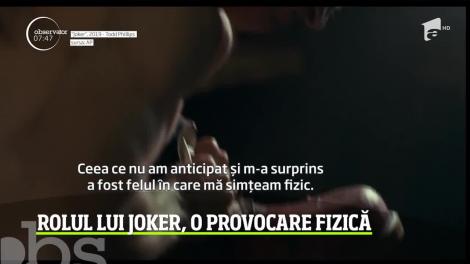 Rolul lui Joker, o provocare fizică. Joaquin Phoenix a fost nevoit să slăbească aproape 25 de kilograme