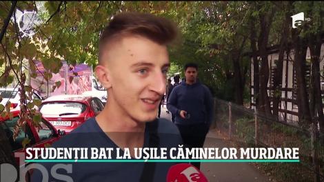 Cu patru zile înainte să înceapă facultatea, căminele studenţeşti arată ca după război! Studenţii se mută în camere odată cu gândacii