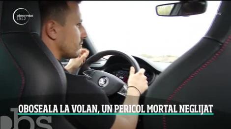 Un şofer român din patru a adormit cel puţin o dată la volan