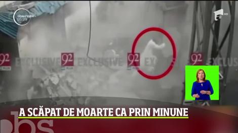 A scăpat de moarte ca prin minune. Incidentul a avut loc în Pakistan