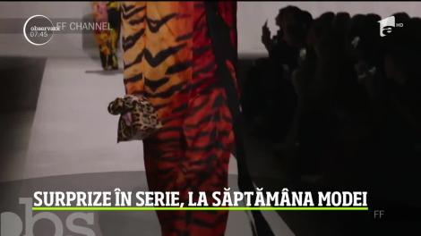 Surprize în serie în cea de-a treia zi din Săptămâna Modei la Paris