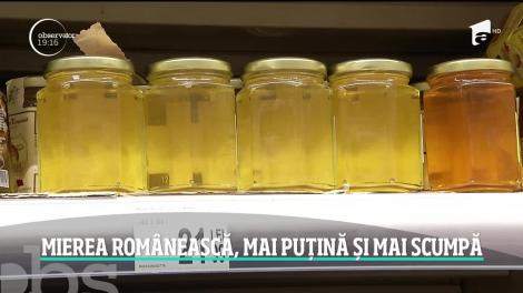 Mierea românească, mai puțină și mai scumpă