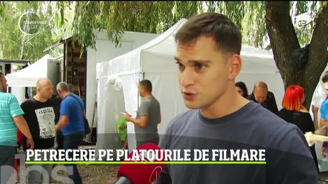 Actriţa Cristina Ciobănaşu și-a sărbătorit ziua de platoul de filmare de la "Sacrificiul"