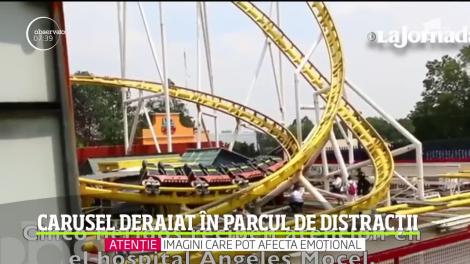 Tragedie într-un parc de distracţii din capitala Mexicului! Doi oameni au murit, iar cinci au fost răniţi după ce au căzut dintr-un montagne russe