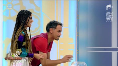 X și 0 cu pahare de apă, la Neatza cu Răzvan și Dani! Melisa și Răzvan Simion vs. Ramona Olaru și Loulou