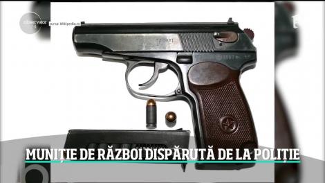 Muniție de război dispărută de la Serviciul de Acţiuni Speciale din Mureş