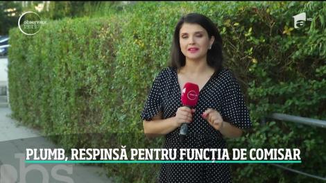 Rovana Plumb, respinsă definitiv din cursa pentru funcţia de comisar european