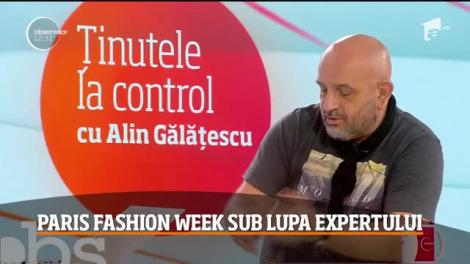 Paris Fashion Week sub lupa lui Alin Gălăţescu