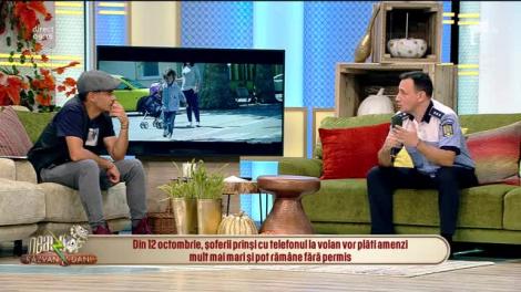 Telefonul mobil, mai periculos decât băutul la volan. Șoferii vor primi amenzi usturătoare din 12 octombrie