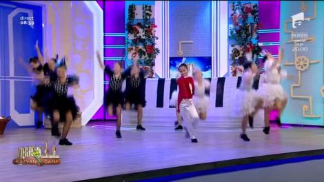 Trupa Dinamic de la Palatul Național al Copiilor, show total la "Neatza cu Răzvan și Dani"!