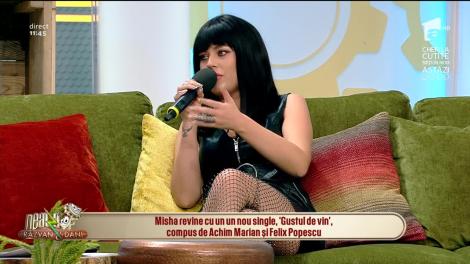 Misha lansează, la Neatza cu Răzvan și Dani, single nou! Ascultă aici piesa - Gustul de vin!