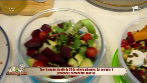 Sfaturi alimentare! Ce trebuie să mâncăm la birou