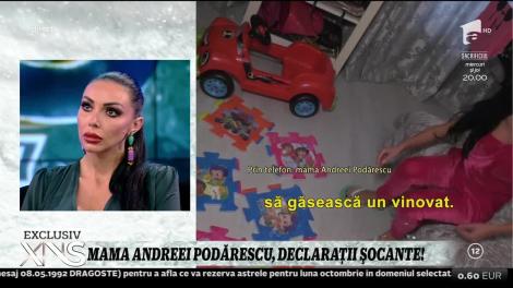 Xtra Night Show. Mama Andreea Podărescu, declarații șocante: Nu am dat-o afară din casă