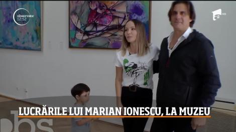 Marian Ionescu și iubirea pentru pictură. Operele sale au fost expuse la muzeu