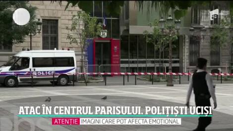 Atac în centrul Parisului. Un poliţist şi-a înjunghiat mai mulţi colegi chiar în sediul central al Poliţiei