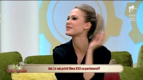 Michaela Prosan întrebată în direct dacă s-a uitat la filme pentru adulți. Ce a răspuns actrița din „Sacrificiul”