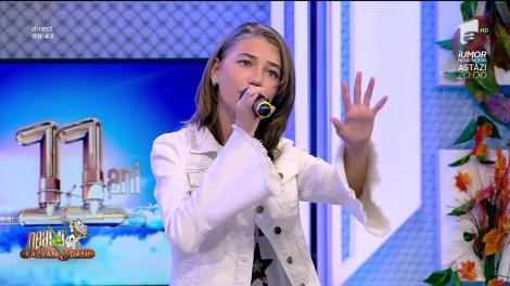 Neatza cu Răzvan şi Dani. Georgiana Panaitu interpretează piesa "Hurt"