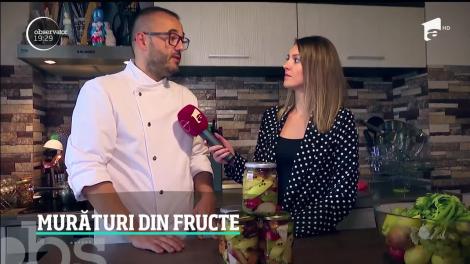 Pepene, mango, struguri sau gutui, vedetele în materie de murături. Cu ce se pot combină în farfurie