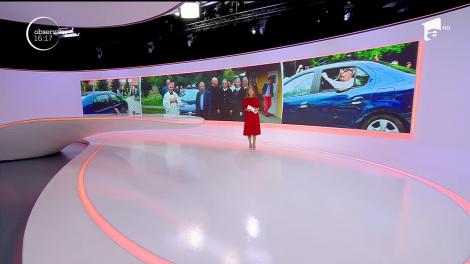 Papamobilul, mașina pe care Suveranul Pontif a folosit-o în vizita în România, transportă pacienți în Timișoara